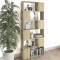 vidaXL Bibliotecă/Separator cameră, stejar sonoma, 80x24x186 cm, PAL 809155