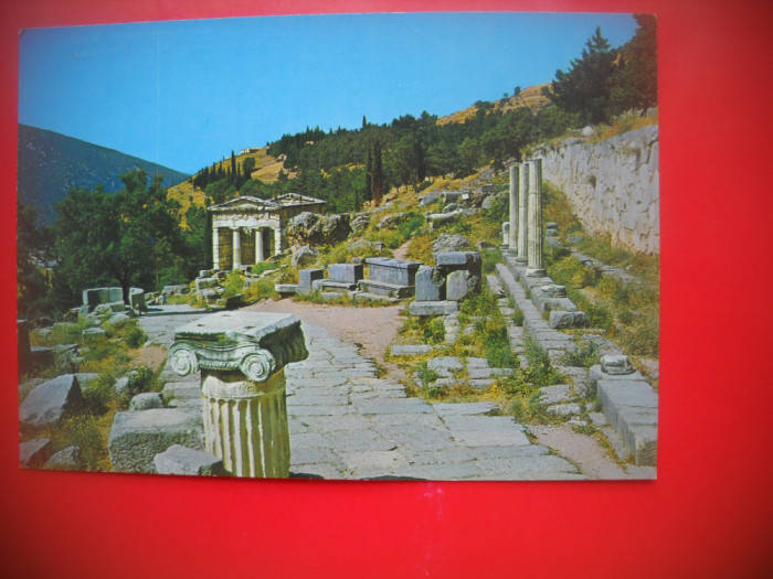 HOPCT 53470 POLIGONUL SI COMOARA ATENIENILOR -DELPHI -GRECIA-NECIRCULATA