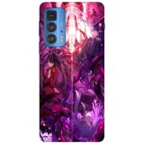 Husa compatibila cu Motorola Moto G50 model Fate stay night anime, Silicon, TPU, Viceversa, Transparent, Carcasa