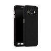 Husa FullBody MyStyle Black pentru Samsung Galaxy J3 2017 acoperire completa 360 grade cu folie de protectie gratis