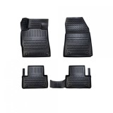 Covorase Auto Tip Tavita Cauciuc ALM Opel Astra L (2020-2024), Negre, Set Fata + Spate, Fixare Clipsuri/Scai