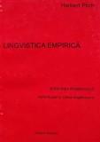 Lingvistica Empirica - Herbert Pilch, Razesu, 1994, 247 pagini, Brosata, Romana - Stiinte Umaniste