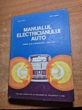 manualul electricianului auto - pentru scoli profesionale - anii 1 si 2 - din anul 1973 - 353 pag