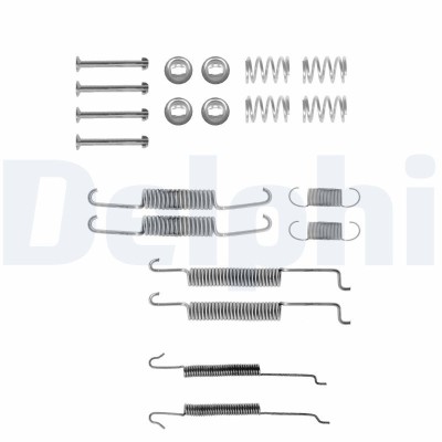 DELPHI LY1121 Set accesorii, sabot de frana foto