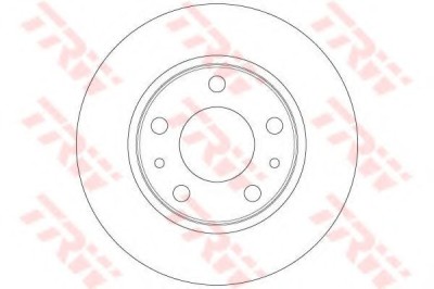 Disc frana IVECO DAILY III platou / sasiu (1999 - 2006) TRW DF6412 foto