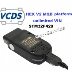 Vagcom Hex V2, ARM STM32F429, VCDS 24.5 Engleza Romana, update online
