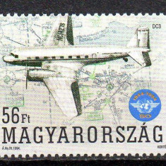 UNGARIA 1994, Aniversari, Aviatie, ICAO, serie neuzată, MNH