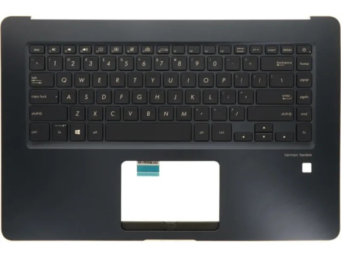 Carcasa superioara cu tastatura palmrest Laptop, Asus, ZenBook Pro UX550G, UX550GD, UX550GDX, UX550GEX, 90NB0HW3-R31US0, UX550GE-1C, 13NB0HV3AM0501, 3