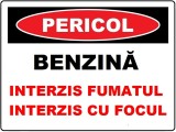Placuta pentru benzina