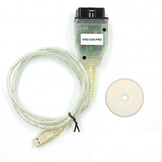 Tester diagnoza auto VAG CAN PRO USB BUS+UDS+K-line S.W v. 5.5.1 VCP Audi Skoda foto