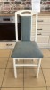 SCAUN COLOR 7 ALB TAPITERIE VERDE MENTA