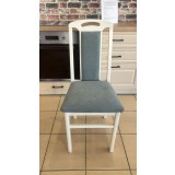 SCAUN COLOR 7 ALB TAPITERIE VERDE MENTA