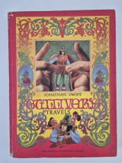 Carte pentru copii Jonathan Swift Gulliver&#039;s Travels Limba englerza