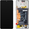 Display cu Touchscreen Honor X9 5G / Magic4 Lite, cu Rama si Acumulator, Argintiu (Titanium Silver), Service Pack 0235ABSS