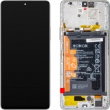 Cumpara ieftin Display cu Touchscreen Honor Magic4 Lite, cu Rama si Acumulator, Argintiu (Titanium Silver), Service Pack 0235ABSS