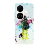 Husa compatibila cu Huawei Nova Y70 model Spray paint, Silicon, TPU, Viceversa