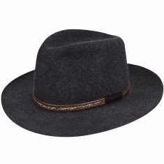Palarie Bailey of Hollywood Rhode Fedora Black Mix (S) - Cod 9897651433