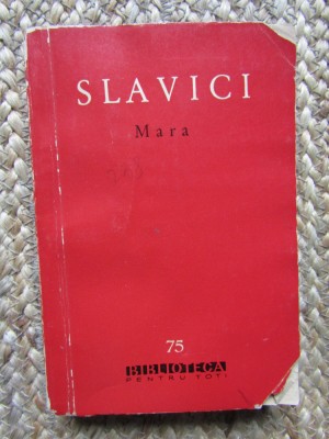 IOAN SLAVICI-MARA foto