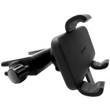 Suport auto Yesido C240, prindere pe grile de ventilatie rotunde cu diametru 4-7 cm, reglabil, negru, pentru telefon