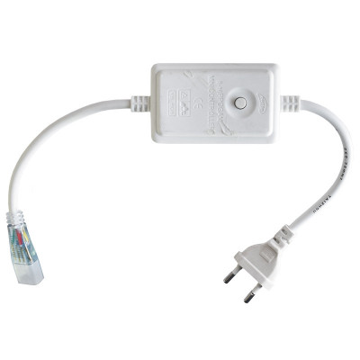 Cablu alimentare pentru banda LED RGB 10mm flexibila 230V PS-8503 foto