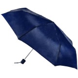 Umbrela de Ploaie, Pliabila, Manuala, Albastra, Diametru Deschidere 100 cm, Oem