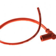 Fisa bujie, unghi: 90°, filet bujie: 10/12/14mm, conexiune: SAE nut, carcasa: cauciuc, spark plug cap colour: red, wire colour: red, coil wire length: