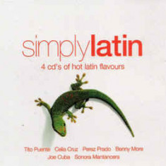 BOX 4 CD - Various ‎– Simply Latin (4 CD's Of Hot Latin Flavours), original