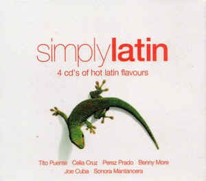BOX 4 CD - Various &amp;lrm;&amp;ndash; Simply Latin (4 CD&amp;#039;s Of Hot Latin Flavours), original foto