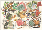 GUYANA.Lot peste 80 buc. timbre +1 buc. colita stampilate, America Centrala si de Sud