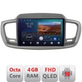 Navigatie Kia Sorento 2015-2018 B-6528 Android Ecran QLED octa core 4+64 carplay android auto KIT-6528+EDT-E310V3 CarStore Technology
