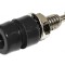 Soclu Banană 3mm 5A 1kVDC Negru
