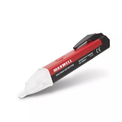 Detector de tensiune fara contact direct cu lumina LED Maxwell 25818 foto