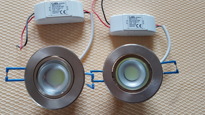 SPOT cu LED 5W pentru RIGIPS set de 2 bucati