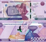 UZBEKISTAN 50.000 som 2021 UNC!!!