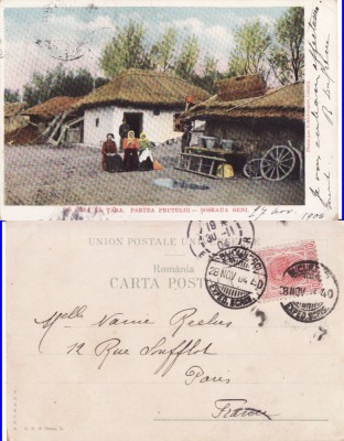 Galati- Prut, Soseaua Reni, port popular, tipuri-clasica foto