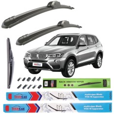 Ștergătoare Auto TeamCar&reg; BMW X3 F25 (2010&ndash;2017) &ndash; Set Complet Față + Spate
