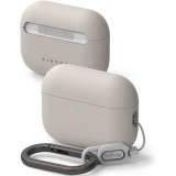 Husa Ringke pentru Apple AirPods Pro 3, Crem