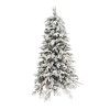 Brad artificial de craciun pulverizat complet alb-tip zapada, 1.8 m inaltime, bogat 512 ramuri, verde, Oem