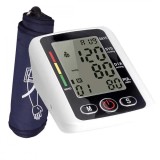 Tensiometru Electronic Digital, 198 Memorii, Alimentare Baterii/USB, Masurare Puls, Ecran LCD