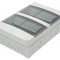 Carcasă pentru aparatură modulară IP55 gri 24 module