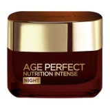 Crema de noapte antirid Age Perfect Nutrition Intense, 50ml, L&#039;Oreal Paris