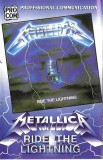 Casetă audio Metallica &lrm;&ndash; Ride The Lightning