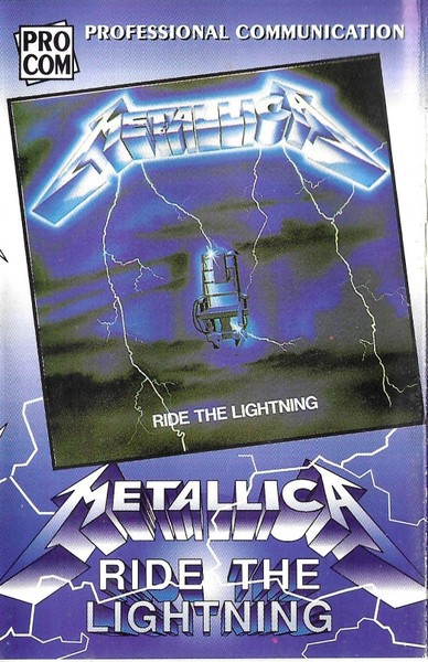 Casetă audio Metallica &lrm;&ndash; Ride The Lightning