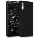 Husa pentru Huawei P20, Nylon, Negru, 45846.01, Carcasa, Kwmobile