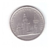 Moneda Rusia/Urss 1 rubla 1979 Jocurile Olimpice, stare foarte buna, curata