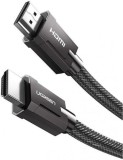 CABLU video Ugreen, &amp;quot;HD135&amp;quot; HDMI (T) la HDMI (T), HDMI 2.1, 8K la 60Hz, lungime 1.5m, braided, aliaj zinc, gri &amp;quot;70320&amp;quot; (timbru ver