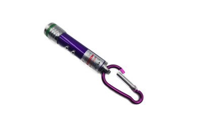 Breloc 2 in 1 Cu Lanterna LED si Laser , Baterii Incluse&amp;nbsp; foto