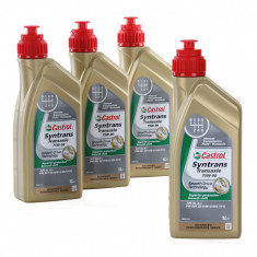 Set 4 Buc Ulei Transmisie Manuala Castrol Syntrans Transaxle 75W-90 1L