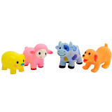 Jucarie Set figurine animale domestice-Unikatoy J11412, Multicolor