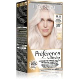 L&rsquo;Or&eacute;al Paris Pr&eacute;f&eacute;rence Le Blonding culoare par pentru decolorarea părului culoare 11.11 Ultra-Light Cool Crystal Blonde 1 buc